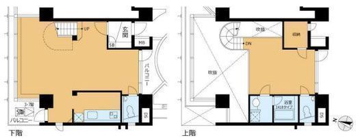 VORT青山一丁目Dual's 902 間取り図