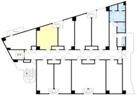 グランメール六本木 202 間取り図