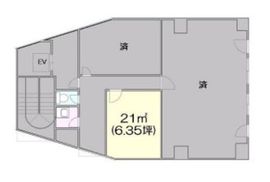 発明学会ビル 502 間取り図