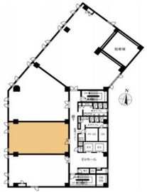 新宿国際ビルディング新館 802 間取り図