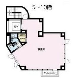 センチュリオン六本木タワーⅡ 5～10階 間取り図