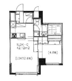 フォレスタ 304 間取り図