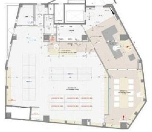 渋谷クロスロードビル 4階 間取り図