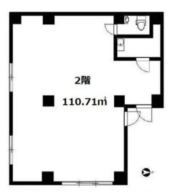 吉田ビルディング 2階 間取り図