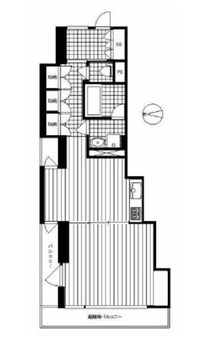 M&#039;sGarden西新宿ビル 401 間取り図