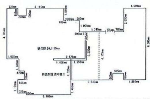 芝NAビル 2階 間取り図