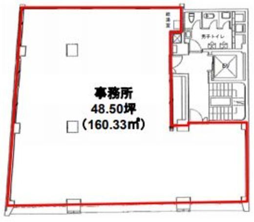 小谷ビル 5階 間取り図