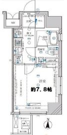 ディアレイシャス菊川 4階 間取り図