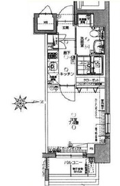 グランティアラ芝大門 5階 間取り図