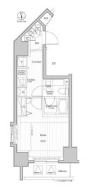 シーフォルム駒沢大学 2階 間取り図