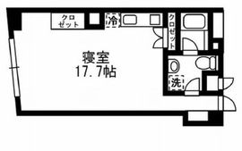 レジディア自由が丘2 302 間取り図