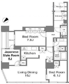 ザ・神宮前レジデンス 10階 間取り図