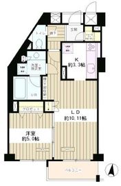 ベルメゾン文京白山 3階 間取り図