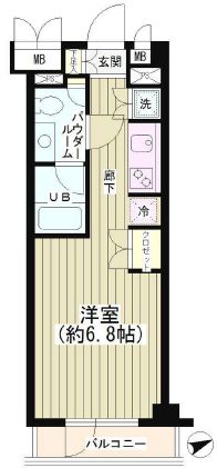 アルビレオ 206 間取り図