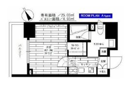 ステージファースト蔵前2アジールコート 13階 間取り図