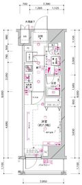 ステージグランデ菊川 2階 間取り図