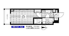 ステージグランデ菊川 5階 間取り図