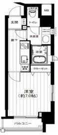 グランスイートTOKYOマークス 2階 間取り図