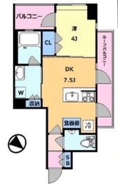 ザ三軒茶屋ハウス 7階 間取り図