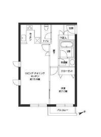 カスタリア西麻布霞町 302 間取り図