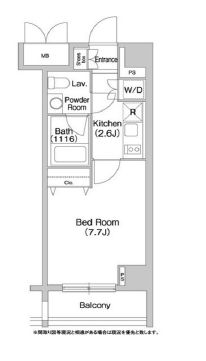 コンフォリア東池袋ウエスト 613 間取り図