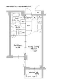 コンフォリア原宿 311 間取り図