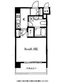 アーデン麻布十番 702 間取り図