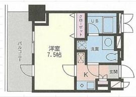 ドゥーエ幡ヶ谷 303 間取り図