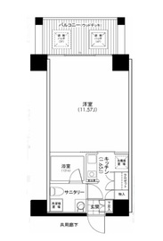 クイズ恵比寿 709 間取り図