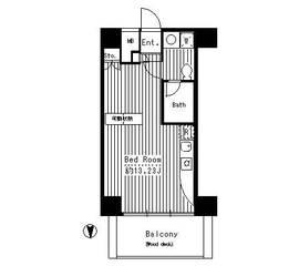 クイズ恵比寿 507 間取り図