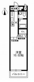 レジディア上野御徒町 1206 間取り図