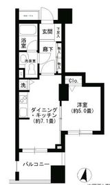 クリオ文京小石川 404 間取り図