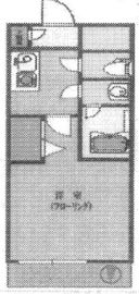 ガーラ・プレシャス渋谷 4階 間取り図