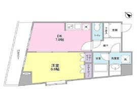 コンフォリア池尻 603 間取り図