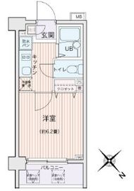 エコロジー都立大学レジデンス 715 間取り図