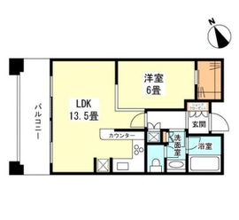 青山パークタワー 5階 間取り図