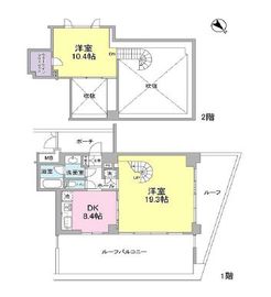 リヴェール神宮前 305 間取り図