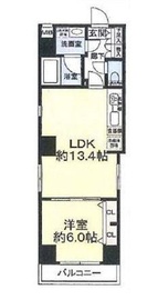 スパシエ日本橋エセンザ 4階 間取り図