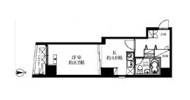 オーパスホームズ八丁堀 602 間取り図