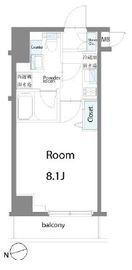 コンシェリア東京木場ステーションフロント 7階 間取り図