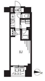 メイクスデザイン新宿 6階 間取り図