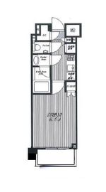 クオリア南麻布 11階 間取り図