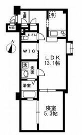 レジディア代々木2 102 間取り図