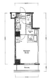 ボアビスタ門前仲町 602 間取り図