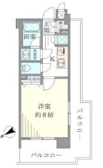 ビューネ渋谷桜丘 3階 間取り図