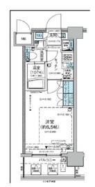 レジディア蒲田5 503 間取り図