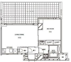 The MEGURO 304 間取り図