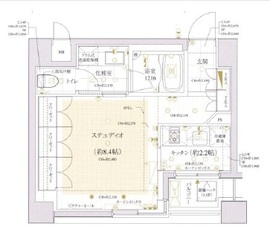 グラーサ三番町 2階 間取り図