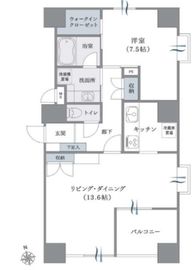 ベラカーサ秋葉原 3階 間取り図
