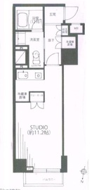 Feel A 渋谷 5階 間取り図